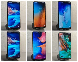 6x Samsung Galaxy A20e 32GB 3GB 5Black/1Blue