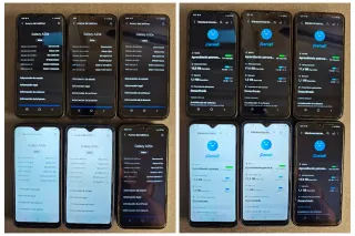 6x Samsung Galaxy A20e 32GB 3GB 5Black/1Blue