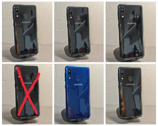 5x Samsung Galaxy A20e 32GB 3GB 4Black/1Blue
