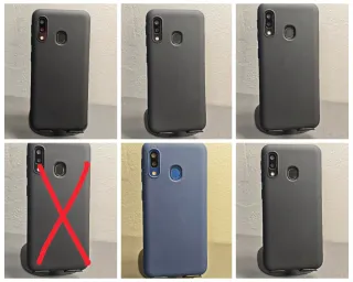 5x Samsung Galaxy A20e 32GB 3GB 4Black/1Blue