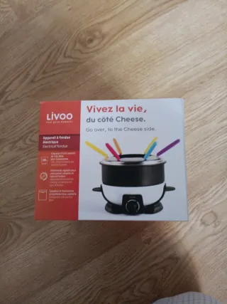 Aparato de fondue eléctrico Livoo