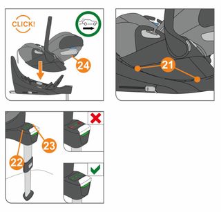 Modulo de silla coche Cybex Cloud Z i-size