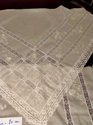 Juego de Manteletas Blancas fallera niña