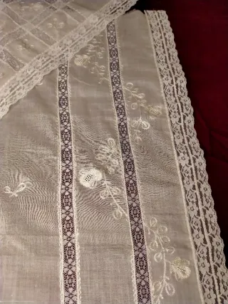 Juego de Manteletas Blancas fallera niña