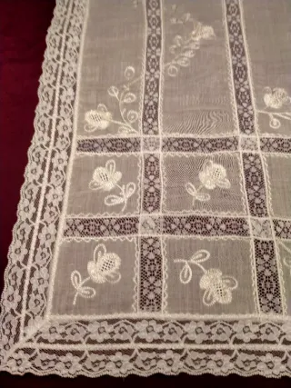 Juego de Manteletas Blancas fallera niña