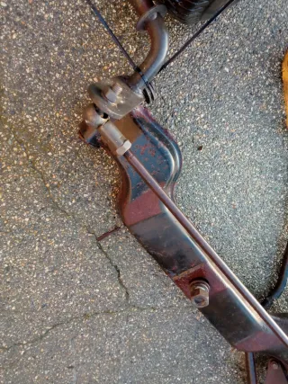 Direccion volante tractor cortacésped .