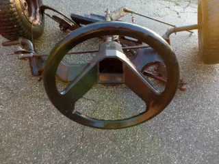 Direccion volante tractor cortacésped .