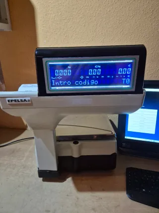 Balanza EPELSA EUROSCALE con escáner.