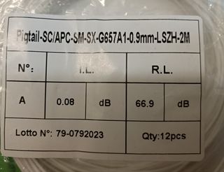 Splitter Fibra Ottica PLC 12 Pezzi SC