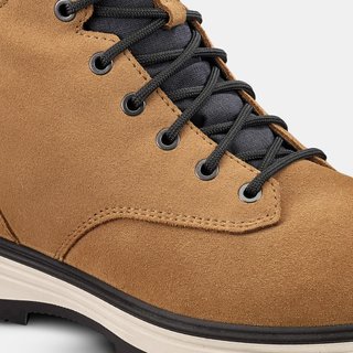 Botas cálidas de senderismo impermeables de piel hombre,