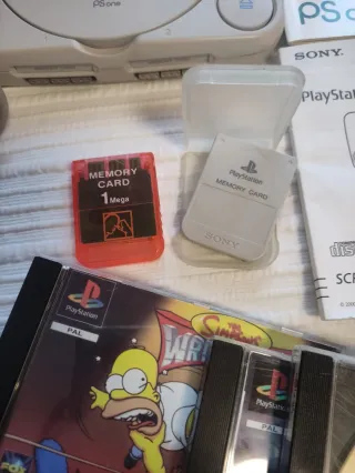 Consola PSone Sony + 19 juegos