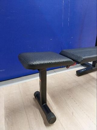 Banco musculación con rack plegable Corength