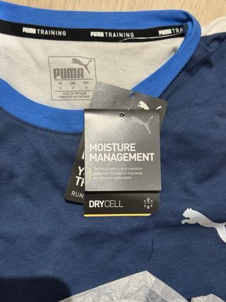 Camiseta Puma Azul
