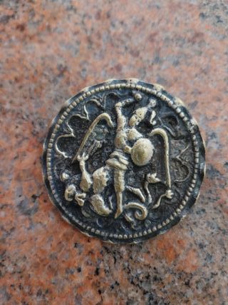 Medalla de bronce antigua