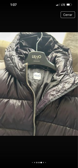 Abrigo acolchado mujer