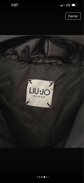 Abrigo acolchado mujer