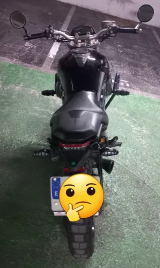 Zontes 125 Negra/Gris