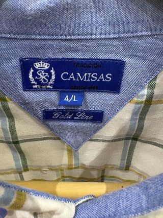 Camisa CAMISAS cuadros multicolor hombre