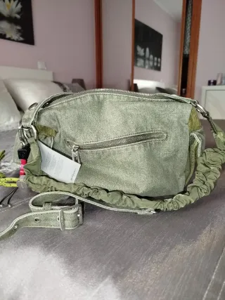Bolso Desigual Verde Denim