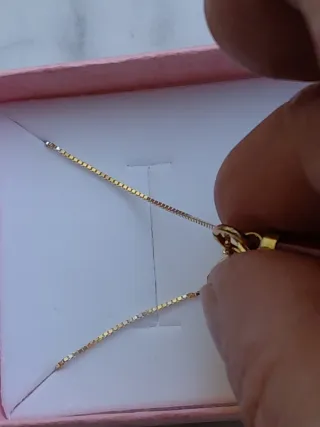 Collana+corno di corallo e arg.925 mai usato