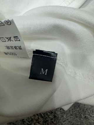 Camiseta Corteiz Blanca Logo Gráfico