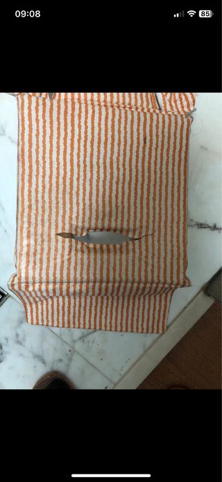 Cuscino per seggiolone con orsetto