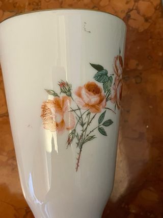 Set 4 Bicchieri Vasi Porcellana Limoges