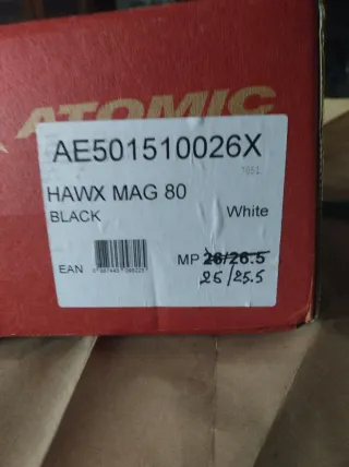 Scarponi sci Atomic Hawk Mag 80 donna/ragazzo,