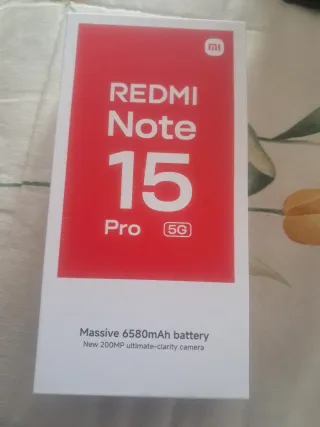 Xiaomi Redmi Note 15 Pro 5G negro