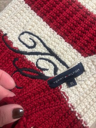 Conjunto Gorro y Bufanda Tommy Hilfiger Rayas