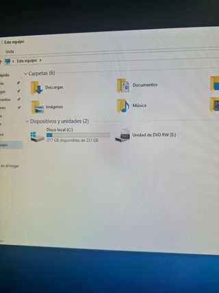 Ordenador Escritorio Intel Core I5 y 8gb Ram
