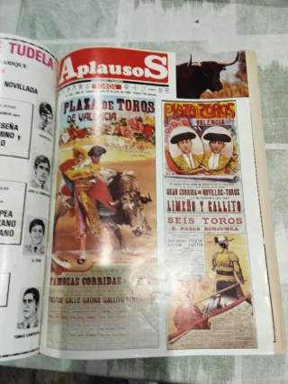 Revistas Aplausos Encuadernadas 1985 Tomo 2