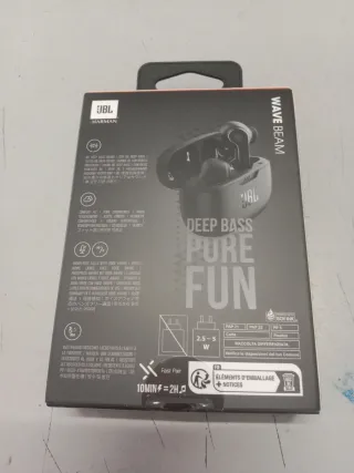 Auriculares JBL Wave Beam Negros