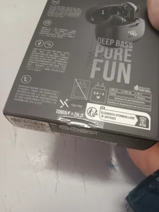 Auriculares JBL Wave Beam Negros