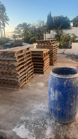 Palets de madera en buen estado
