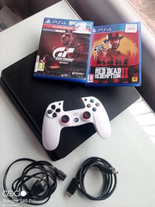 PS4 (PlayStation 4) + 2 Juegos