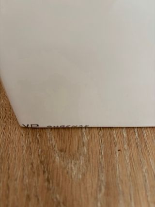 Figura decorativa pájaro origami porcelana