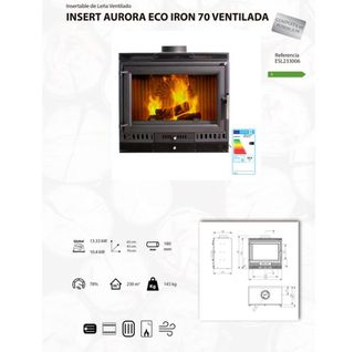 Insertable Aurora Eco  Ventilada