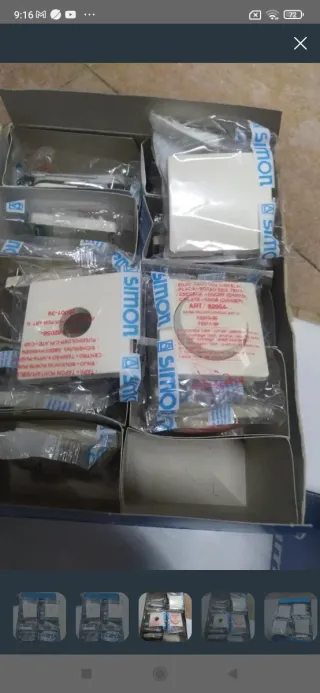 Tapa Mecanismos Simón Serie 82