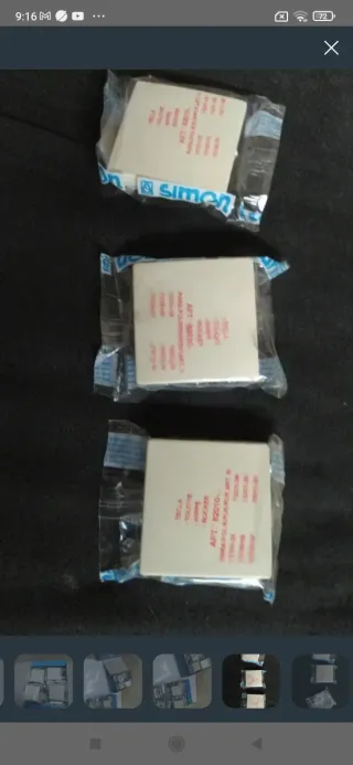 Tapa Mecanismos Simón Serie 82