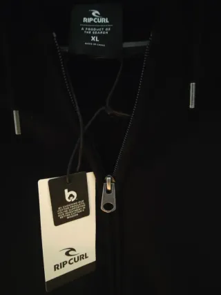 Sudadera Rip Curl Negra Nueva con etiqueta