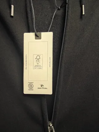 Sudadera Rip Curl Negra Nueva con etiqueta