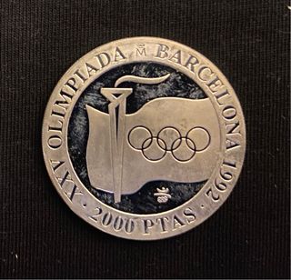 Moneda Juegos Olimpicos Barce 92 Liana