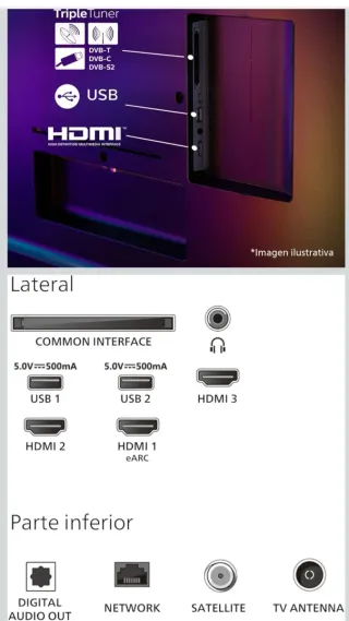 TV Philips 50 4K QLED Smart TV