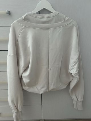 Sudadera 10 DAYS crema