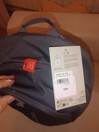 Mochila Under Armour Hustle Gris