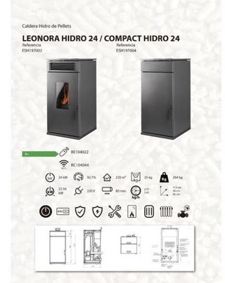 Caldera de Pellets Hidro 24 Nueva CAST1001