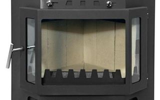 Estufa de leña  esquina 10.6Kw Nueva ESL246008GRA