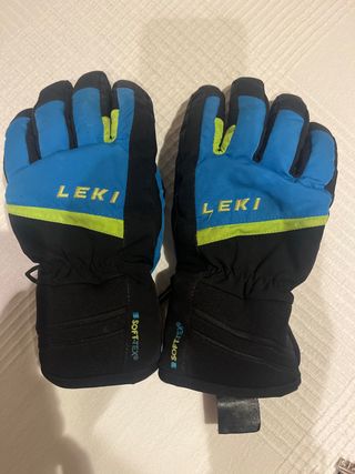 Guantes de esquí Leki Talla 7 (12-15 años)