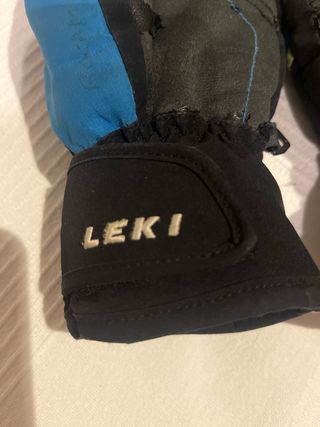Guantes de esquí Leki Talla 7 (12-15 años)